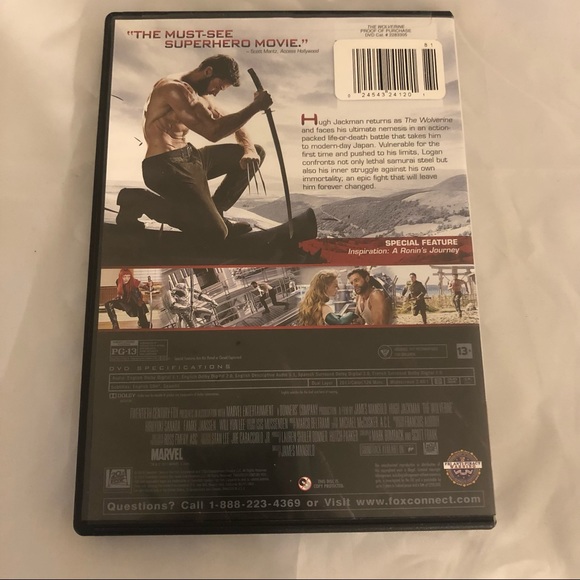 Volverine dvd - Picture 2 of 2